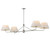Maxim - 18414OFPN - Four Light Chandelier - Dunbridge - Polished Nickel