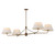 Maxim - 18414OFWBR - Four Light Chandelier - Dunbridge - Weathered Brass