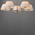 Dunbridge Five Light Chandelier (18415OFPN)
