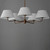 Dunbridge Five Light Chandelier (18415OFWBR)
