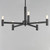 Emana Five Light Chandelier (21365BK)