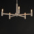 Emana Five Light Chandelier (21365SN)