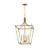 Maxim - 25314NAB - Four Light Pendant - Clifton - Natural Aged Brass