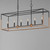 SoHo Six Light Linear Pendant (28626BKWBR)