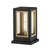 Maxim - 30050CLBKGLD - One Light Deck Lantern - Neoclass - Black / Gold