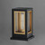 Neoclass One Light Deck Lantern (30050CLBKGLD)
