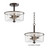 Fuller Two Light Semi Flush/Pendant Convertible (5692CLOI)