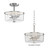 Fuller Two Light Semi Flush/Pendant Convertible (5692CLSN)