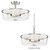 Fuller Three Light Semi Flush/Pendant Convertible (5695CLSN)