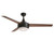 Maxim - 88783BK - 52 Ceiling Fan - Trio - Black