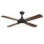 Quattro 52" Ceiling Fan (88784BK)