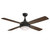 Quattro 52" Ceiling Fan (88784BK)