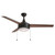 Trio 52" Ceiling Fan (88793BK)