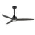 Maxim - 88831WTBKGWD - 52 Ceiling Fan - Woodwind - Black