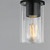 Lateral One Light Pendant (90281CLBK)