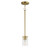Maxim - 90281CLSBR - One Light Pendant - Lateral - Satin Brass