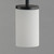 Lateral One Light Pendant (90281SWBK)