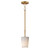 Maxim - 92691WTNAB - One Light Pendant - Durham - Natural Aged Brass