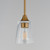 Hudson One Light Pendant (92880CLNAB)