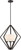 Nuvo Lighting - 60-6345 - Three Light Pendant - Nome - Mahogany Bronze