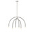 Meridian - M100115BN - Six Light Chandelier - Brushed Nickel
