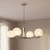 Four Light Chandelier (M100123CH)