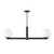 Two Light Linear Chandelier (M100124MBK)
