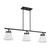 Three Light Linear Chandelier (M100125MBK)