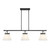 Three Light Linear Chandelier (M100125MBK)