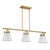 Three Light Linear Chandelier (M100125NB)