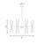 Eight Light Chandelier (M100126CH)