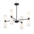 Eight Light Chandelier (M100126MBK)