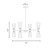 Eight Light Chandelier (M100126NB)