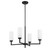 Four Light Chandelier (M100129MBK)