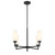Four Light Chandelier (M100129MBK)