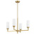 Four Light Chandelier (M100129NB)
