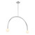 Meridian - M100132CH - LED Chandelier - Chrome