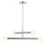 Meridian - M100133CH - LED Chandelier - Chrome