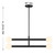 LED Chandelier (M100133MBK)