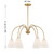 Six Light Chandelier (M100138NB)