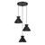 Three Light Chandelier (M100139MBK)