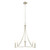 Meridian - M100141BN - Four Light Chandelier - Brushed Nickel