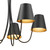 Five Light Chandelier (M100142MBK)