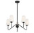 Five Light Chandelier (M10060MBK)