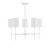 Five Light Chandelier (M10067BQW)