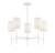 Five Light Chandelier (M10067BQW)