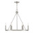 Meridian - M10093BN - Six Light Chandelier - Brushed Nickel