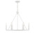 Meridian - M10093BQW - Six Light Chandelier - Bisque White