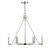 Meridian - M10093PN - Six Light Chandelier - Polished Nickel