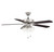 Meridian - M2022BNRV - 52 Ceiling Fan - Brushed Nickel